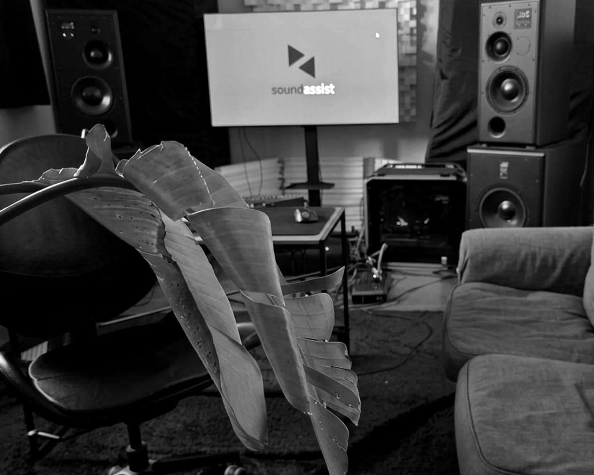The SoundAssist mastering studio; ATC monitoring in an acoustically treated room